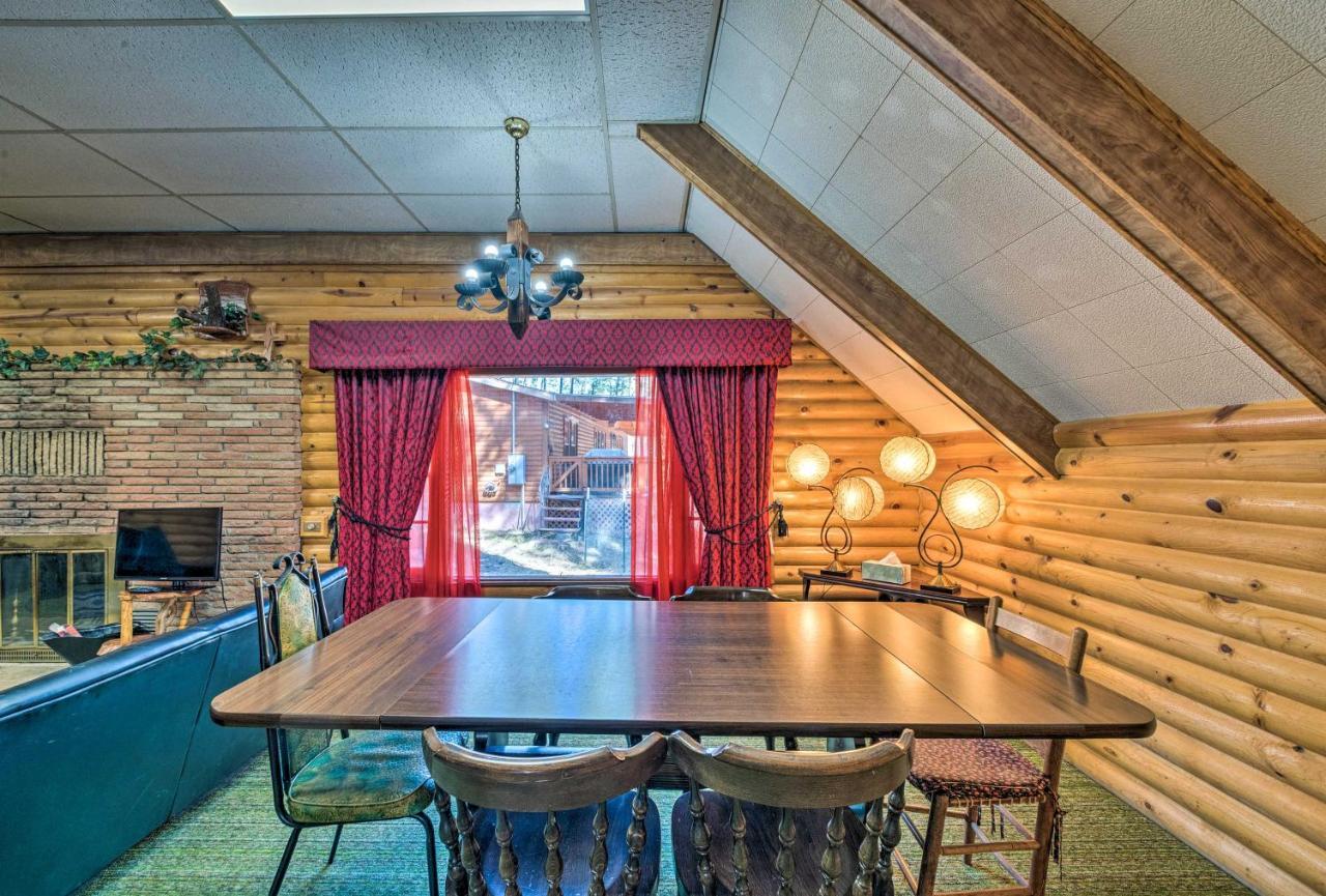 Ruidoso Cabin With Forest Views And Covered Porch Extérieur photo