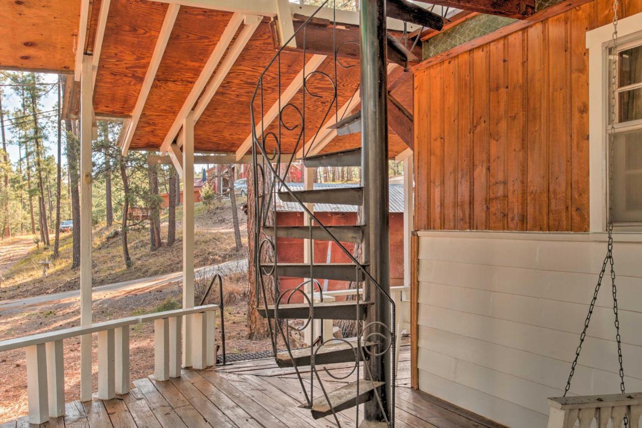 Ruidoso Cabin With Forest Views And Covered Porch Extérieur photo